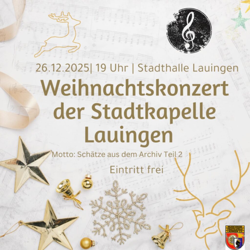 Instagram post from stadtkapelle.lauingen. This post is in position 0.